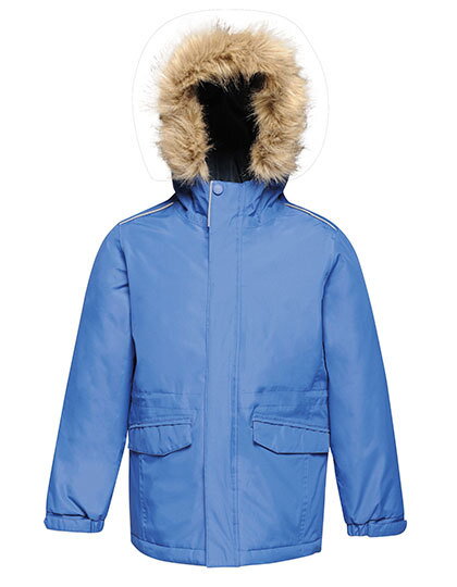 Detská nepremokavá zimná bunda s kapucňou Regatta