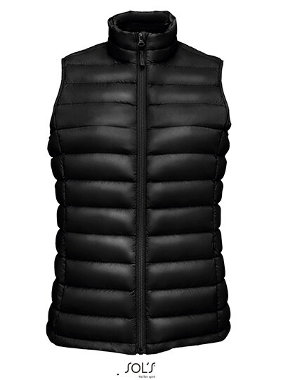 Dámská prošívaná péřová slim fit vesta se stojáčkem Sol's Dámská prošívaná péřová slim fit vesta se stojáčkem Sol's