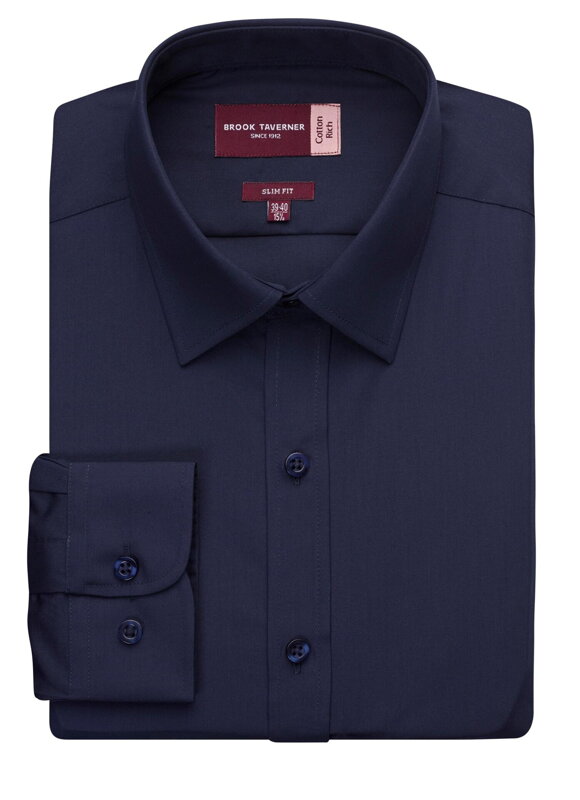 Pánska košeľa dlhý rukáv Alba Brook Taverner Slim fit Easy iron Pánska košeľa dlhý rukáv Alba Brook Taverner Slim fit Easy iron