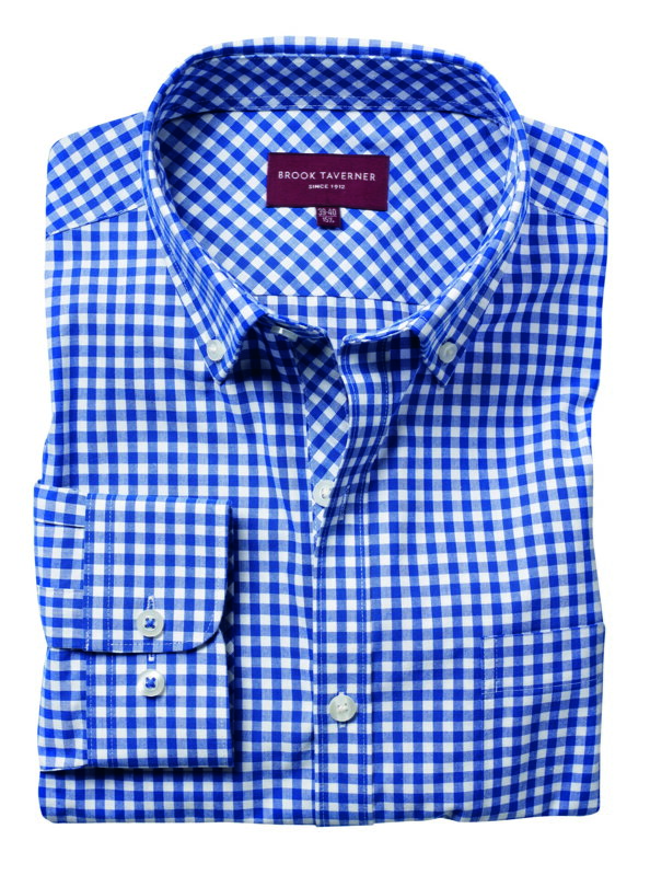 Pánska károvaná košeľa Montana Tailored Fit Brook Taverner Pánska károvaná košeľa Montana Tailored Fit Brook Taverner