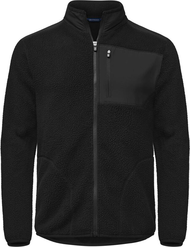 Cutter&Buck hrejivá pánska flísová bunda na zips Cascade Sherpa Cutter&Buck hrejivá pánska flísová bunda na zips Cascade Sherpa