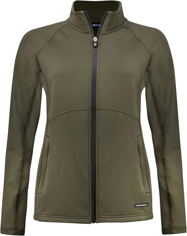 Cutter&Buck hrejivá dámska flísová mikina na zips Adapt Cutter&Buck hrejivá dámska flísová mikina na zips Adapt