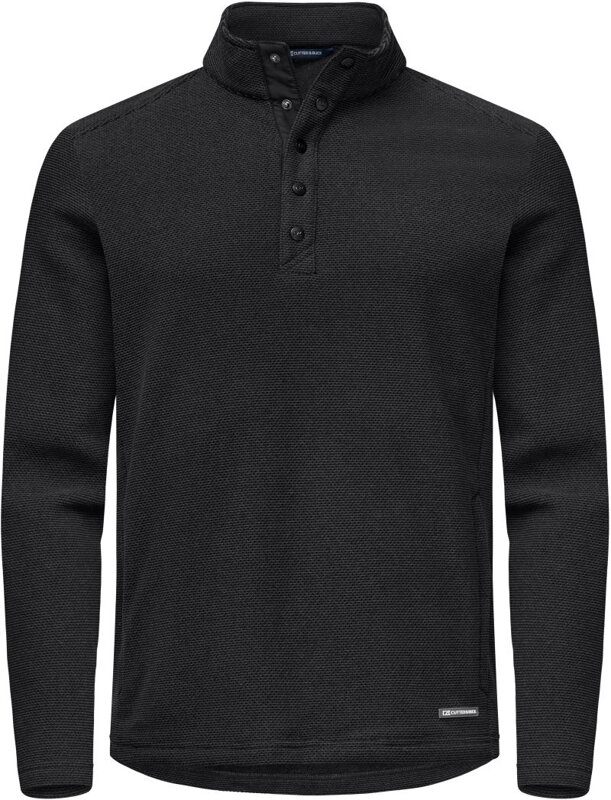 Pánska flísová mikina Hunts so zapínaním do 1/4 Cutter&Buck