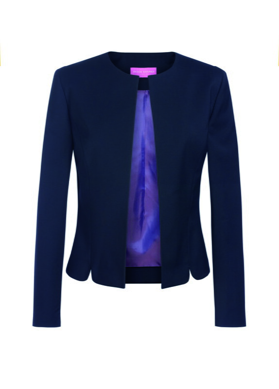 Dámske sako Rosa Tailored fit Brook Taverner - Bežná dĺžka Dámske sako Rosa Tailored fit Brook Taverner - Bežná dĺžka
