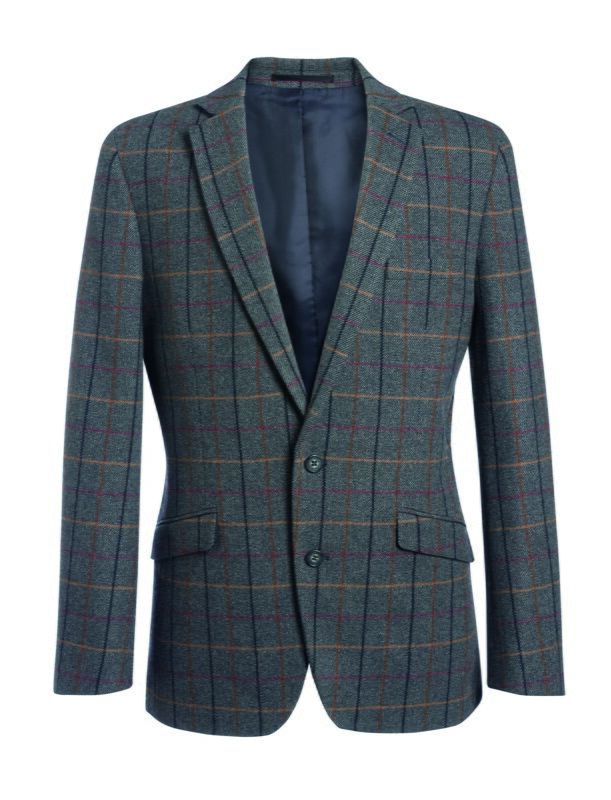 Pánske luxusné tvídové sako Quebec Slim Fit Business Casual Brook Taverner Bežná dĺžka Pánske luxusné tvídové sako Quebec Slim Fit Business Casual Brook Taverner Bežná dĺžka