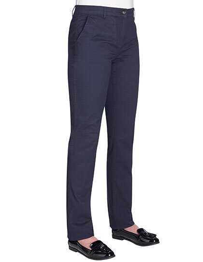 Dámske nohavice Houston elastické Slim fit Chino Brook Taverner Nezakončená dĺžka 91 cm
