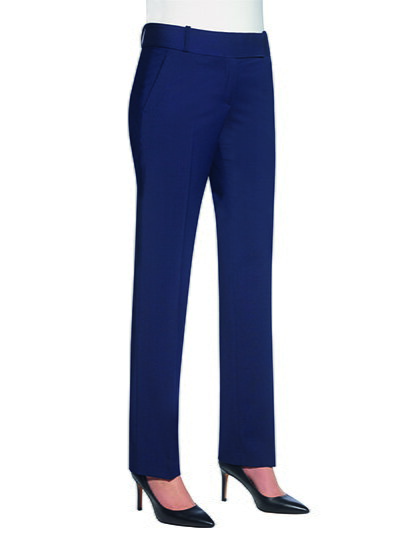 Dámske Tailored fit elegantné nohavice Genoa Brook Taverner - Nezakončené 91 cm