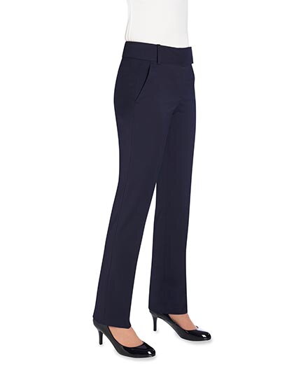 Dámske Tailored fit elegantné nohavice Genoa Brook Taverner - Bežná dĺžka 74cm