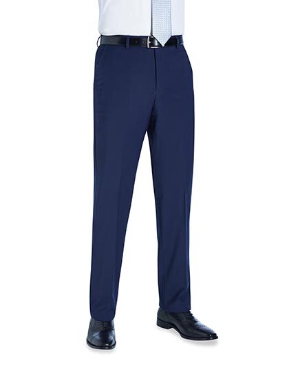 Pánske Tailored fit elegantné nohavice Avalino Brook Taverner - Nezakončené 91 cm