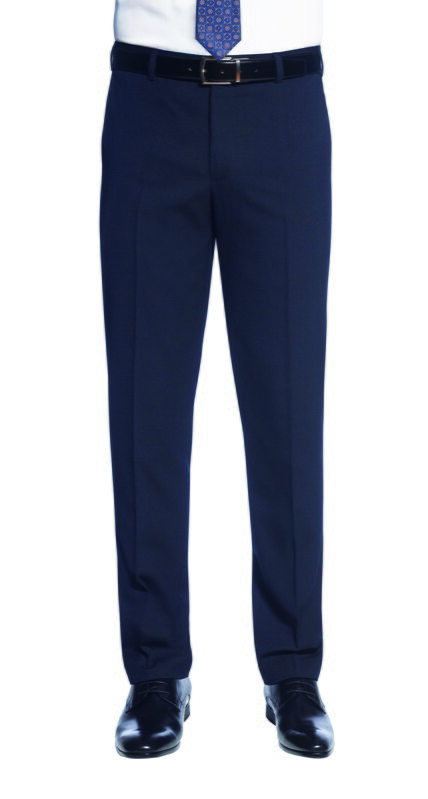 Pánske nohavice k obleku Holbeck Slim Fit Brook Taverner - Skrátená dĺžka 75 cm