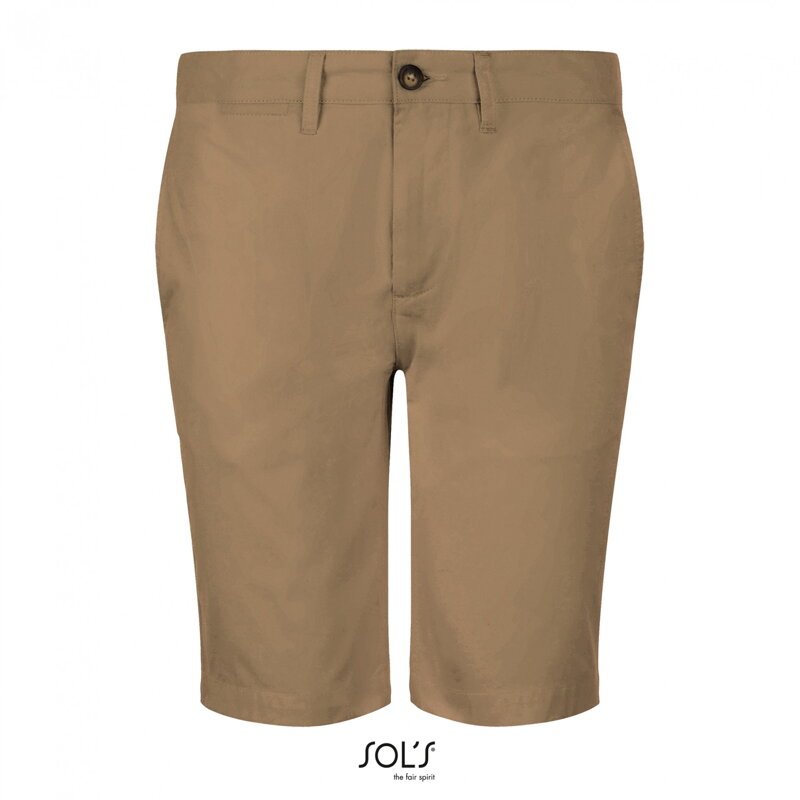Pánske bavlnené chino Jasper Bermuda šortky Sol's Pánske bavlnené chino Jasper Bermuda šortky Sol's