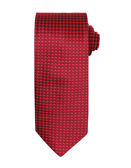 Pánska kravata so vzorom kohútia stopa