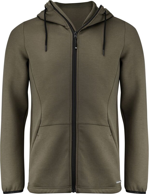 Pánska mikina na zips s kapucňou Pemberton Cutter & Buck