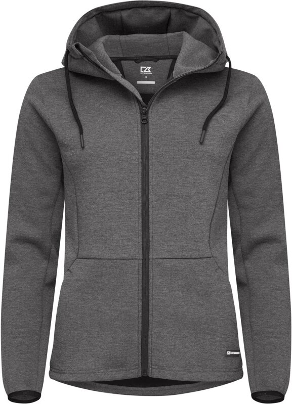 Dámska mikina na zips s kapucňou Pemberton Cutter & Buck
