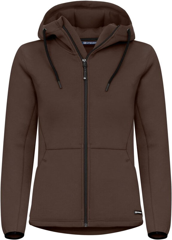 Dámska mikina na zips s kapucňou Pemberton Cutter & Buck