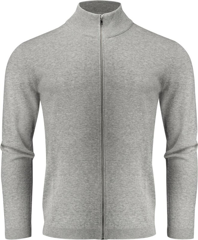 Športový pánsky bavlnený sveter so zipsom Ashland James Harvest