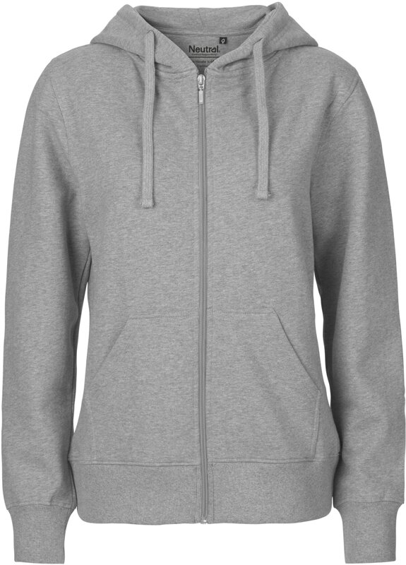 Dámska mikina s kapucňou na zips z bio bavlny Neutral Dámska mikina s kapucňou na zips z bio bavlny Neutral