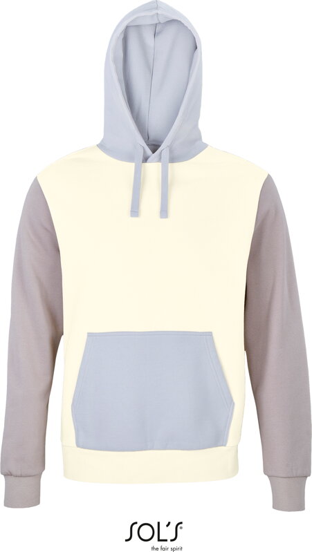 Unisex mikina s kapucňou z bio bavlny Collins SOL'S Unisex mikina s kapucňou z bio bavlny Collins SOL'S