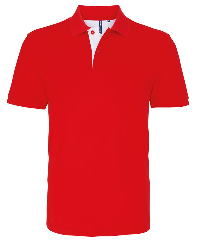Kontrastné pánske polo od Asquith & Fox Kontrastné pánske polo od Asquith & Fox