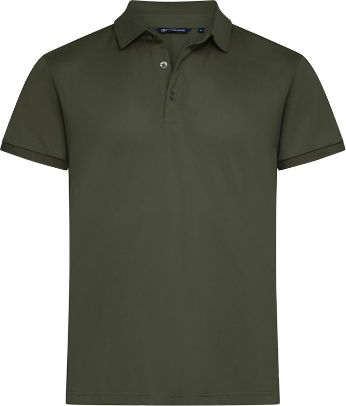 Pánske jednofarebné funkčné polo Virtue solid Cutter & Buck