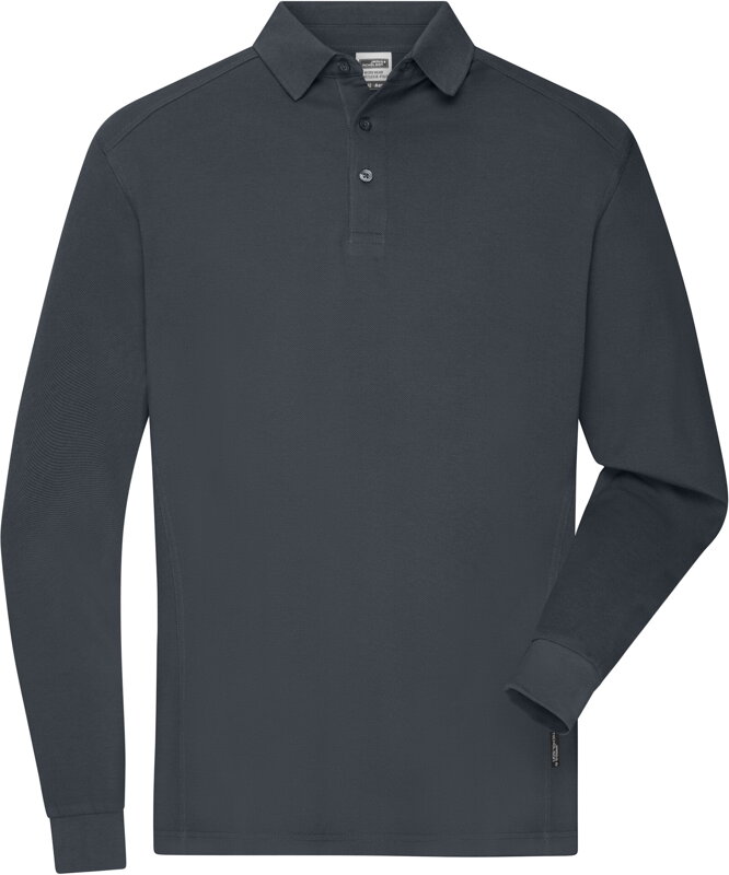 Pánske pracovné polo s dlhým rukávom James & Nicholson Pánske pracovné polo s dlhým rukávom James & Nicholson