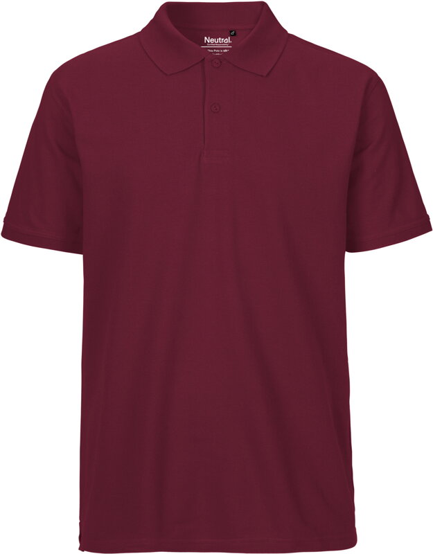 Pánske polo tričko z bio bavlny krátky rukáv Neutral Pánske polo tričko z bio bavlny krátky rukáv Neutral