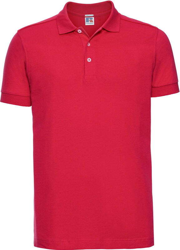 Russell pánske elastické polo bavlna & Lycra® dlhší strih Slim fit Russell pánske elastické polo bavlna & Lycra® dlhší strih Slim fit