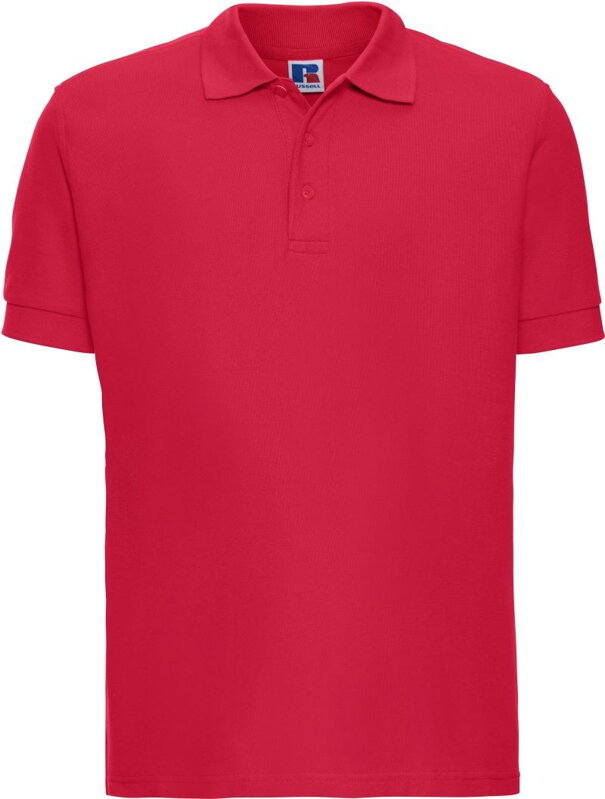 Pánske polo tričko piqué 100% česaná bavlna Russell Pánske polo tričko piqué 100% česaná bavlna Russell