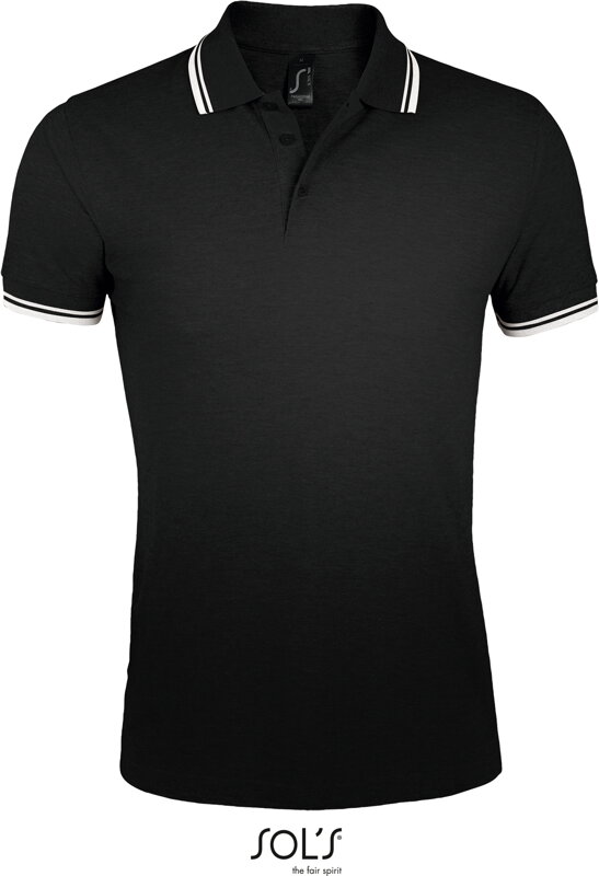 Pánske bavlnené polo s kontrastným golierom SOL'S Pánske bavlnené polo s kontrastným golierom SOL'S