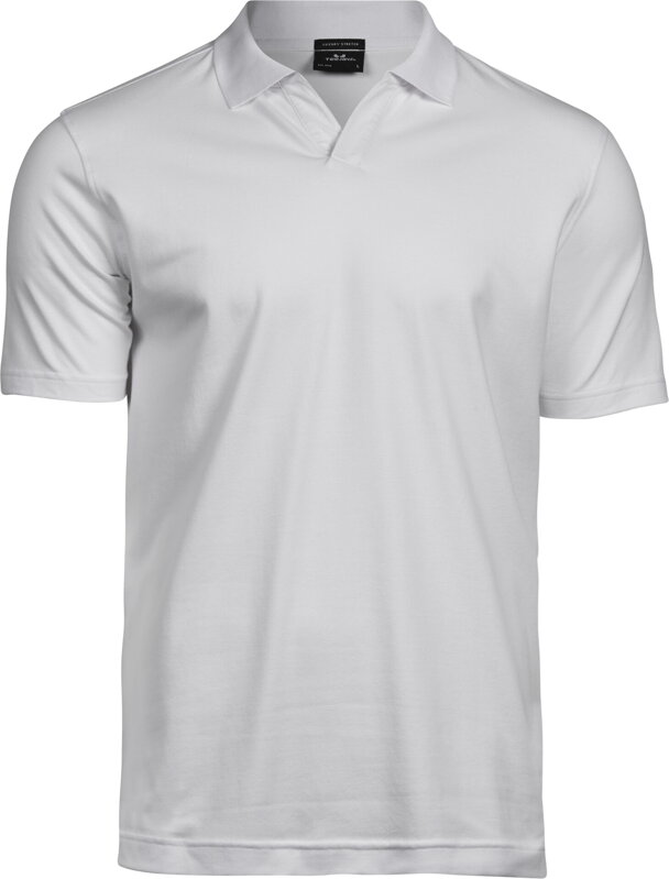 Pánske luxusné elastické piqué polo bez gombíkov z ťažkej bavlny TEE JAYS Pánske luxusné elastické piqué polo bez gombíkov z ťažkej bavlny TEE JAYS