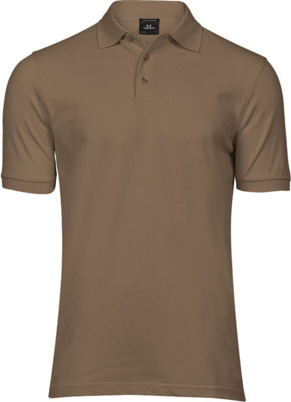 Tee Jays pánske elastické polo krátky rukáv zapínanie 3 gombíky