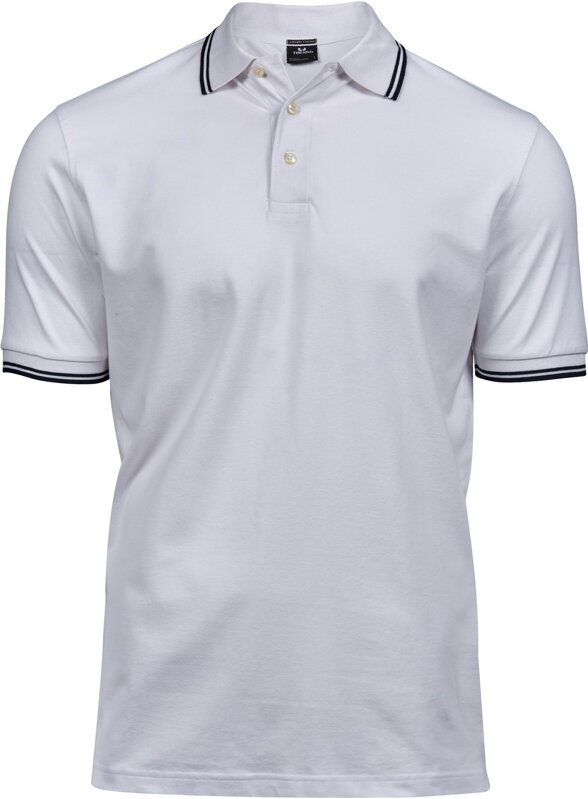 Tee Jays pánska polo košeľa krátky rukáv bavlna s elastanom mini piqué prúžky Tee Jays pánska polo košeľa krátky rukáv bavlna s elastanom mini piqué prúžky