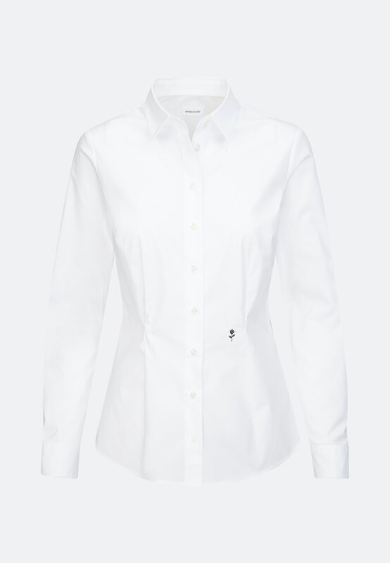 Dámska strečová košeľa Slim fit s dlhým rukávom Seidensticker