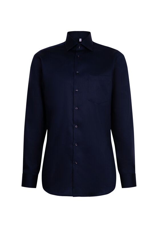 Seidensticker pánska tmavo modrá Regular fit košeľa Cover Easy Care