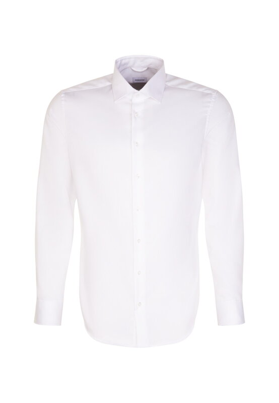 Seidensticker pánska biela slim fit košeľa Cover Easy Care