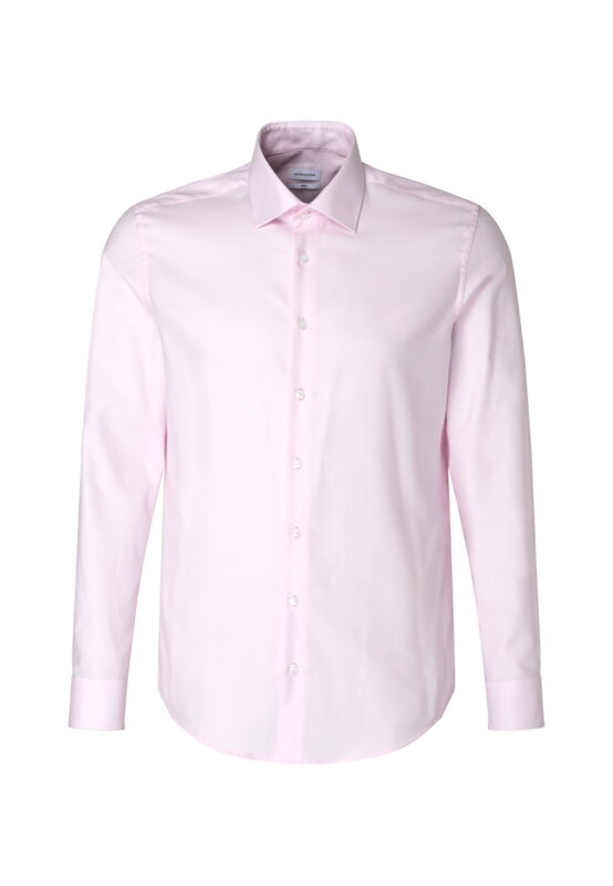 Seidensticker pánska ružová slim fit košeľa Cover Easy Care