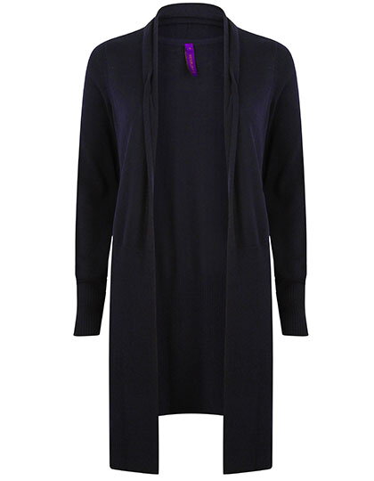 Dámsky volný pletený cardigan dlhý Henbury Dámsky volný pletený cardigan dlhý Henbury