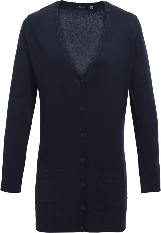 Dámsky cardigan dlhý na 7 gombíkov Dámsky cardigan dlhý na 7 gombíkov
