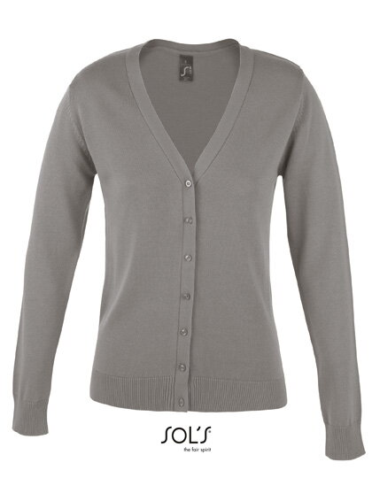 Dámský pletený cardigan Slim fit s výstřihem do V Sol's Dámský pletený cardigan Slim fit s výstřihem do V Sol's
