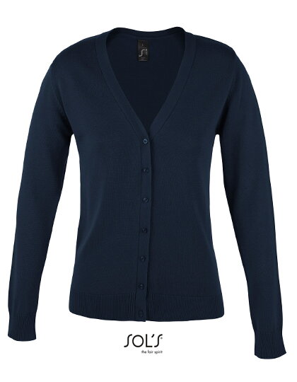 Dámský pletený cardigan Slim fit s výstřihem do V Sol's Dámský pletený cardigan Slim fit s výstřihem do V Sol's