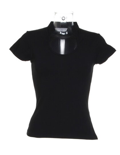 Dámské Slim fit tričko s krátkým rukávem Kustom Kit Dámské Slim fit tričko s krátkým rukávem Kustom Kit