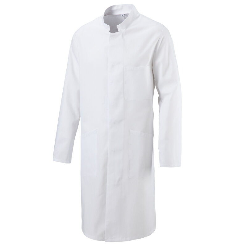 Pánský doktorský plášť bílá barva Exner