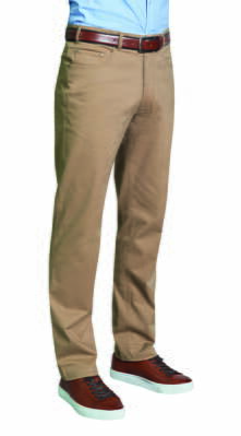 Pánske nohavice chino Brunswick Tailored fit s piatimi vreckami Nezakončená dĺžka 94 cm