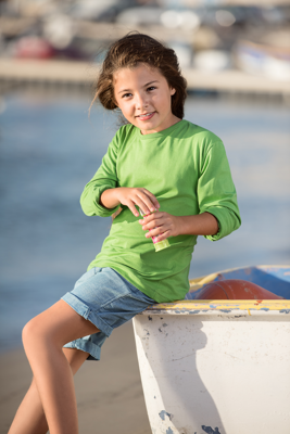 Detské tričko s dlhým rukávom Fit-T Malfini