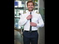 Pilotka košeľa dlhý rukáv Milo Tailored fit biela bavlna Non Iron